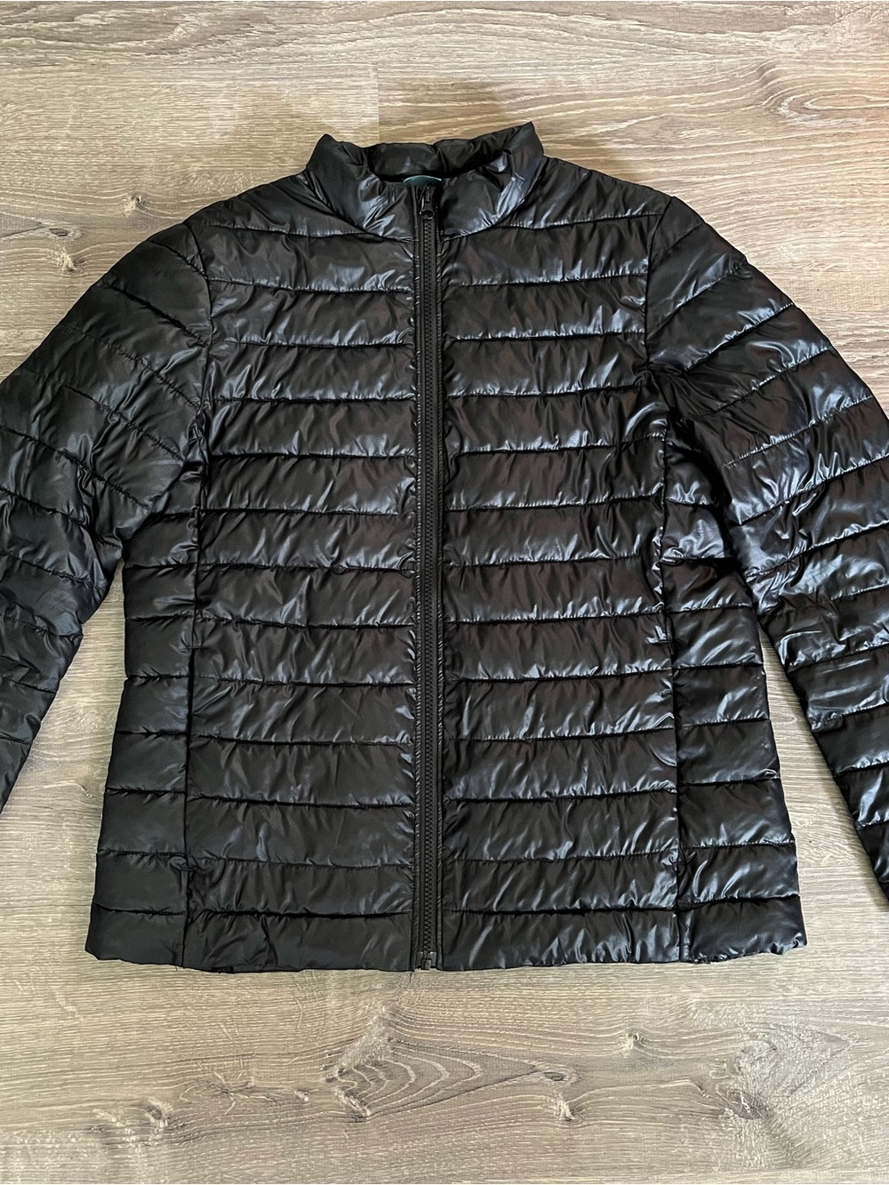 Primary Lightweight Quilted Black puffer Jacket Women’s medium